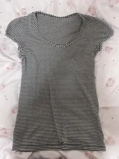 ストライプ 半袖Tシャツ