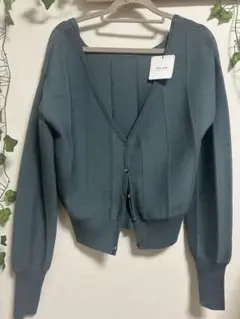 新品タグ付きCiel Air Rayard Knit グリーン定価12900