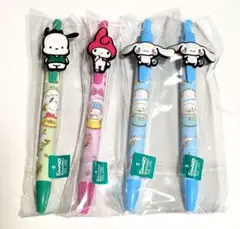 サンリオキャラクター ボールペン 新品4本セット