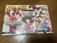 【ToHeart まとめ売り】PSP PCソフト Leaf/アクアプラス