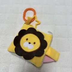 動物デザインの布絵本 クリップ付き