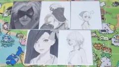 ニーア ミニ色紙コレクション D.K ルイーゼ ヨナ 壮年ニーア