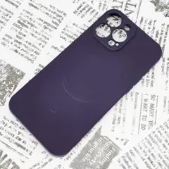 iPhone 13ProMax MagSafeシリコンケース (13) パープル
