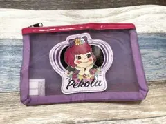 サンリオ スケルトンメッシュポーチ Pekola ペコラ