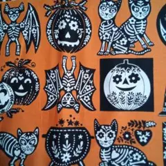 アレキサンダーヘンリー生地 /calavera cat/2021
