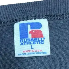 ラッセル Tシャツ Lサイズ 黒　90s USA製 シングルステッチ