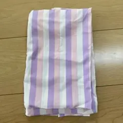 ピンク・紫ストライプ布地