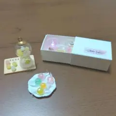 パステルカラーのミニチュアキャンディーセット