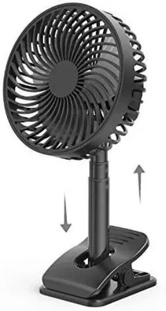 扇風機 USB充電式 卓上扇風機 強風 静音 小型 ファン 風量4段階調節 低騒