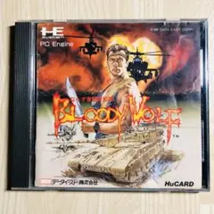 PCエンジン用ゲームソフト 『ブラッディ・ウルフ』 BLOODY WOLF Bloody Wolf (Narazumono Sentou Butai: Bloody Wolf) on the PC