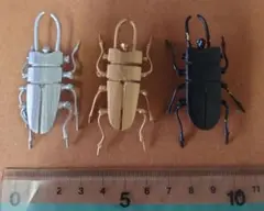 竹製　箸置き　クワガタ
