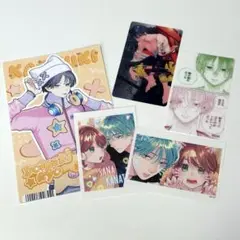 顔だけじゃ好きになりません　イラストカード ステッカー