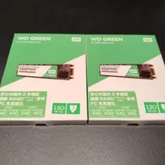 shimaさん専用 WD Green 120GB M.2 SSD 新品未開封