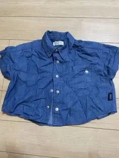 POLO ダークブルー ポロシャツ　半袖