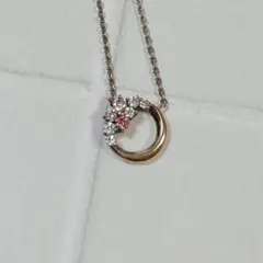 カナル4℃ ネックレス ピンクゴールド