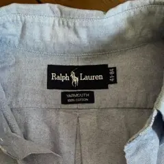 【35】Ralph Lauren 長袖ボタンダウンシャツ 41-84