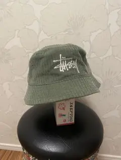 STUSSY Corduroy Big Basic Bucket Hat バケハ