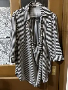spinkle シャツ ストライプ ビッグサイズ