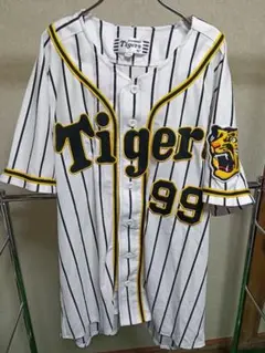 激レア！ 阪神タイガース ホームユニフォーム ミズノ製 ／#99 ナバーロ／L