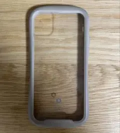 iPhone12 iFace グレー クリアケース