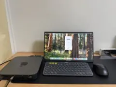 Mac mini 2018年モデルやモバイルモニターやキーボードとマウス