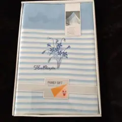 刺繍入り刈毛シーツ　新品未使用品