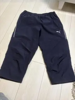 PUMA 7部丈ネイビー ハーフパンツ Lサイズ