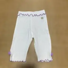 futafuta フリルポンポン付きレギンス 80
