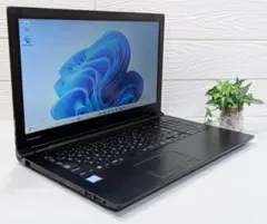 Windows11ノートパソコン✨オフィス付き✨東芝　爆速SSD　Wi-Fi