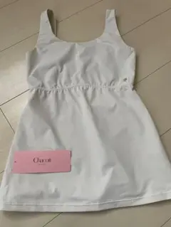 超美品　Chacott ホワイト タンクトップ　パット付き