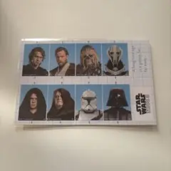 スターウォーズ 証明写真風ステッカー