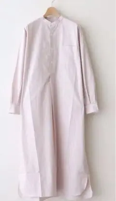 美品♡LENO リノ♡ストライプバンドカラーワンピース 21ss