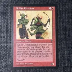MTG　ゴブリン徴募兵 （VIS）英語　1枚