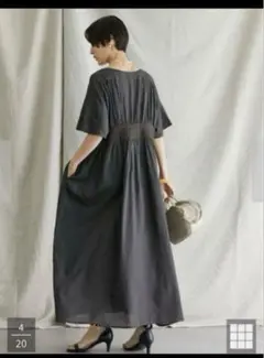 AMERICAN HOLIC ウエスト刺繍ワンピース