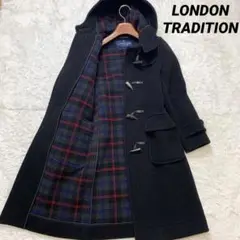極美品 ロンドントラディション ダッフルコート ウール素材 UK Mサイズ