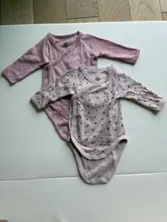 プチバトー　1m ロンパース