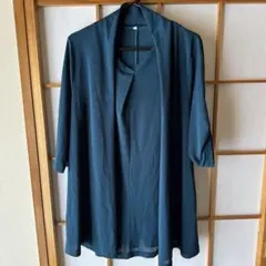 被りブラウス　重ね着風　Ｌ