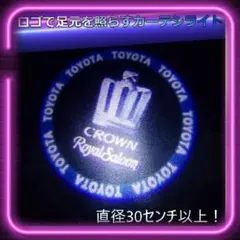 【SALE】クラウン ロイヤルサルーン ブルー カーテシライト 2個セット