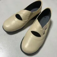 TIERRA RICA ティエラリカ　本革ゆったりゴム付パンプスEK TIERRA RICA ティエラリカ 本革ゆったりゴム付パンプスEK