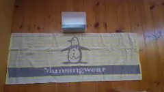 新品未使用　Munsingwear ストライプタオル フリーサイズ