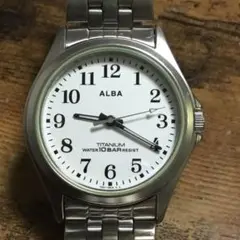 ALBA TITANIUM メンズ　　腕時計