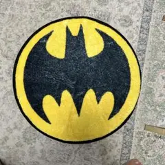バットマン ロゴ 円形マット