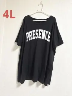 大きいサイズ 新品 ガレッジロゴ オーバーサイズTシャツ 4L