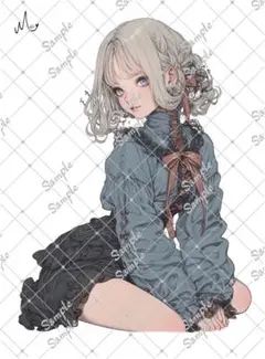 ℳ.オリジナル 人物ステッカー 7月新作 3-188