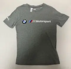 PUMA プーマ Tシャツ 半袖 BMW モータースポーツ グレー Y2K