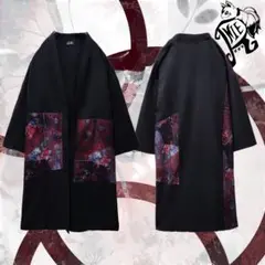 NieR 【蝶影×九尾】和柄ロング丈羽織