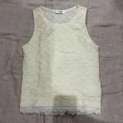 moussy ノースリーブ タンクトップ 花柄