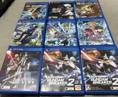 PSVITAソフト8種9本まとめ売り