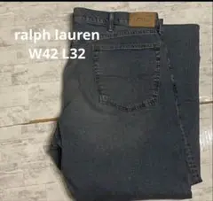 ラルフローレン デニムパンツ　W42 L32 ワイド　 ジーパン　古着