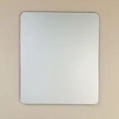 アルミニウム マウスパッド シルバー